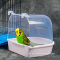 Haustiervogel Papagei transparent Badewanne Badewanne Dusche